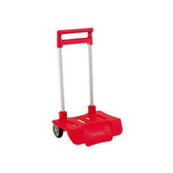 Chariot pour Sac à Dos Pliable Safta Rouge