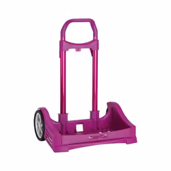 Chariot pour sac à dos Safta SF-641078-205 Fuchsia 40 x 85 x 28 cm