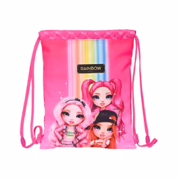 Sac à dos enfant Rainbow High Fuchsia 26 x 34 x 1 cm