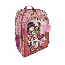 Cartable Gorjuss Carousel Saumon 34.5 x 43.5 x 22 cm