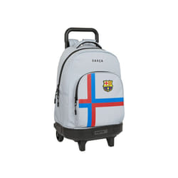 Cartable à roulettes f.c. Barcelona Gris (33 x 45 x 22 cm)
