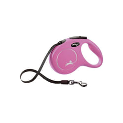Flexi - Laisse pour Chien new classic 3m Rose Taille xs