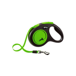 Flexi - Laisse pour Chien new neon 5 m Taille m Vert