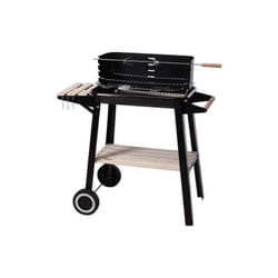 Roues de barbecue au charbon de bois (54 x 34 x 6.5 cm)