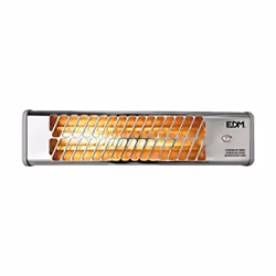 Chauffage d'Appoint Quartz EDM 07108 07108 Blanc 800 W Salles de bains
