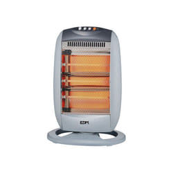 Chauffage d'Appoint Quartz EDM 07136 07136 Noir 1200 W