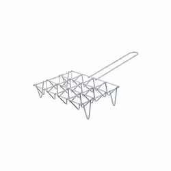 Grill pour légumes EDM 33,5 x 25 cm Métal Chrome