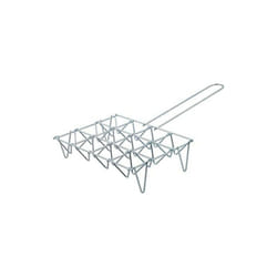 Grill pour légumes EDM 33,5 x 25 cm Métal Chrome
