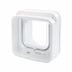 La chatiere a puce électronique connectée SUREFLAP pour chat est la plus intelligente du marché. Elle fonctionne avec une app ...