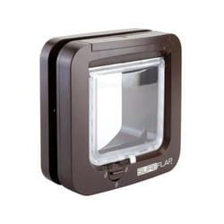 SUREFLAP Chatiere a puce électronique - Marron - 142 mm x 120 mm (Mémorisation d'un maximum de 32 puces)