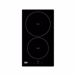 BEKO - HDMI32400DT - Table de cuisson Induction 30 cm Domino - Commandes sensitives - 9 Niveaux de puissance - 9 niveaux de s ...