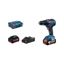 Bosch - Perceuse-visseuse Professional gsr 18V-55 + 2 batteries 4,0Ah + l-boxx - 06019H5200
