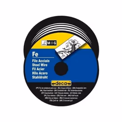 Bobine fil acier pour soudure MIG/MAG DECA - Ø fil 0,6 mm - 0,7 kg
