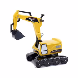 Il n'y a pas de chantier trop ambitieux pour les petits bâtisseurs équipés de la pelleteuse Falk Super Builder avec sa cabine ...