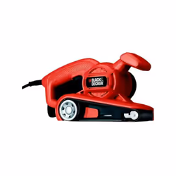 La ponceuse a bande filaire 720W BLACK+DECKER KA86-QS est dotée d'un design unique avec un rouleau de ponçage de petit diamet ...