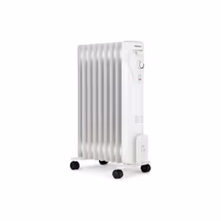 Le radiateur électrique d'appoint bain d'huile Oceanic est équipé de 9 éléments et de 3 puissances de chauffe : 800, 1200 et  ...
