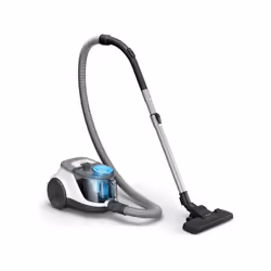 Aspirateur Robot PHILIPS XB2122/09 sans sac Series 2000 - 850W - PowerCyclone 4 - 77dB - Blanc et bleu