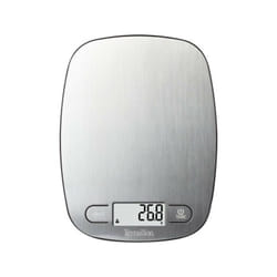Terraillon - Balance de Cuisine Electronique de Precision Classic Inox - Capacité 5kg - Graduation 1g - Fonction tare