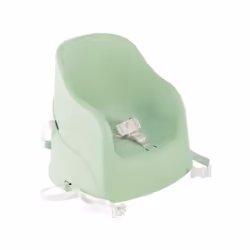 Rehausseur  de chaise THERMOBABY Tudi - de 6 a 36 mois - Harnais de sécurité 3 points - Vert céladon