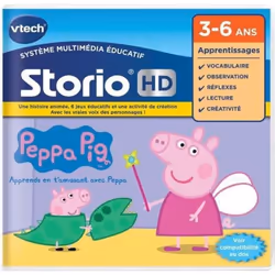 VTECH - Jeu Éducatif Storio - Peppa Pig