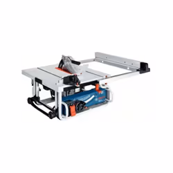 La Scie sur table GTS 10 J de Bosch Professional est un outil performant et compact, facile a transporter grâce a ses zones d ...