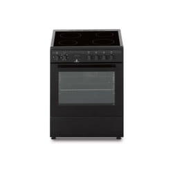 Cuisiniere vitrocéramique Continental Edison CECV60FCB - 4 feux - L58,8 xP61 xH83 cm - Noir