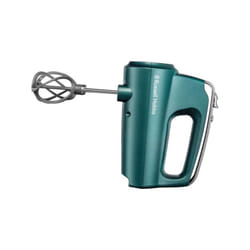 Russell Hobbs - Batteur Fouet Electrique Mixeur Swirl 5 Vitesses - Fonction Turbo - Pétrin - Fouets - Turquoise