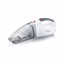 Cet aspirateur a main sans sac SEVERIN HV7144 est équipé d'une batterie lithium-ion de 12V pour une autonomie de 18 min. Il d ...