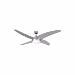 Ventilateur de Plafond avec Lumière EDM 33807 Caspio Argenté 60 W