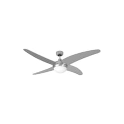Ventilateur de Plafond avec Lumière EDM 33807 Caspio Argenté 60 W