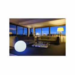 Boule lumineuse filaire pour extérieur éclairage puissant LED blanc BOBBY Ø60cm culot E27 - REDDECO.com Boule lumineuse filai ...