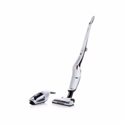 Aspirateur balai 14,4V avec batterie LI-ION. 2 en 1 avec ramasse miettes amovible. Systeme cyclonique et brosse rotative. Tem ...