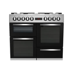 Cuisiniere Piano de cuisson électrique Beko 6 gaz + 1 wok - 100 cm - PF335325DX - Inox