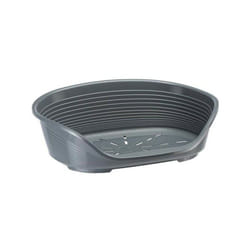 Panier-Corbeille siesta deluxe Taille 10 - 93,56828,5 cm - Gris foncé Ferplast