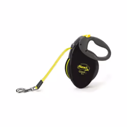 Laisse enrouleur Flexi Neon Giant - FLEXI - GT3-210-S-NEO-12 - Noir et jaune - Pour chiens jusqu'a 50 kg