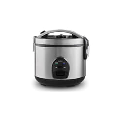 Siméo CRM230 - Cuiseur à riz - 3 litres - 500 Watt - acier inoxydable/noir graphite