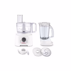 Robot multifonctions Moulinex Double force Compact FP542111 800 W Blanc - Robot multifonction. Remise permanente de 5% pour l ...