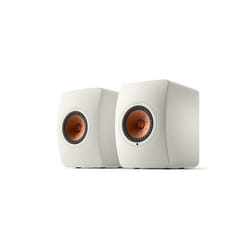 Enceintes actives Hifi connectées Kef LS50 Wireless II Blanc mat vendues par paire