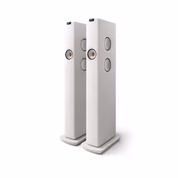 Enceintes connectées Hi-Fi Kef LS60 Wireless Blanc Vendues à la paire