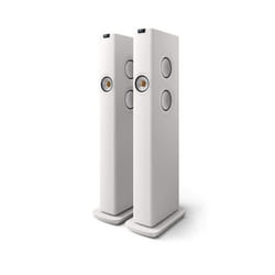 Enceintes connectées Hi-Fi Kef LS60 Wireless Blanc Vendues à la paire
