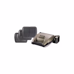 Gaufrier Gaufrettes et Croque Monsieur Lagrange Premium 1200 W Gris - Gaufrier et croque-monsieur. Remise permanente de 5% po ...
