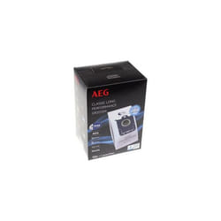 Pack de 12 sacs d'aspirateur synthétiques AEG Mega S-bag classic long performance GR201SM