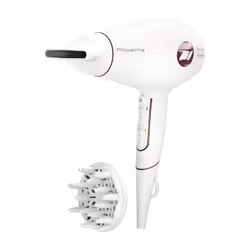 Sèche-cheveux hybride Rowenta Volumizer CV6135F0 1800 W Blanc et Rouge