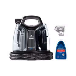 Le détacheur tissus BISSELL Spot Clean Plus 3724N est le remplaçant du 36988 mais en mieux. Il comporte le fameux Hydro Rinse ...