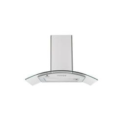 Continental Edison - Hotte décorative L60 cm - inox verre
