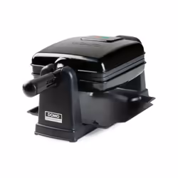 Gaufrier rotatif a 180° pour un résultat parfait et homogene. Revetement anti-adhésif de haute qualité. Poignée cool-touch. P ...