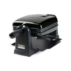 Machine a Gaufre - Gaufrier Electrique Domo rotatif - DO9224W - Rotatif a 180° - Revetement anti-adhésif - Poignée cool-touch - 2 personnes