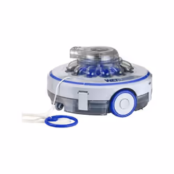 Robot a batterie rechargeable pour piscines hors-sol jusqu'a 35m². Puissance 27W / puissante batterie Lithium de 4000mAh. Tem ...