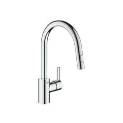 Grohe - Robinet de cuisine évier Feel, douchette extractible, rotation 360°, bec en u, inverseur 2 jets, mitigeur cuisine 314860