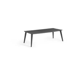 Table de jardin - rectangulaire - gris graphite - en résine - 8 a 10 personnes - Lima - Allibert by KETER